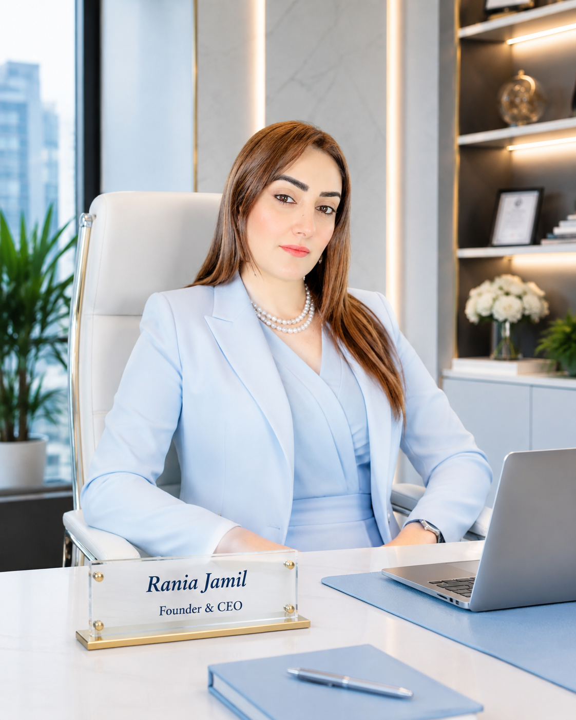 Rania Jamil, Founder and Chief Executive Officer
